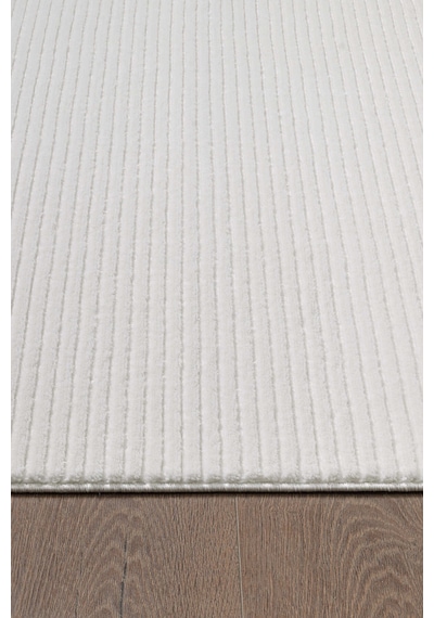 Mariesse Home Yumuşak Dokulu Modern Sık Dokuma Koridor Kesme Yolluk Dokuma Makine Halısı Krem