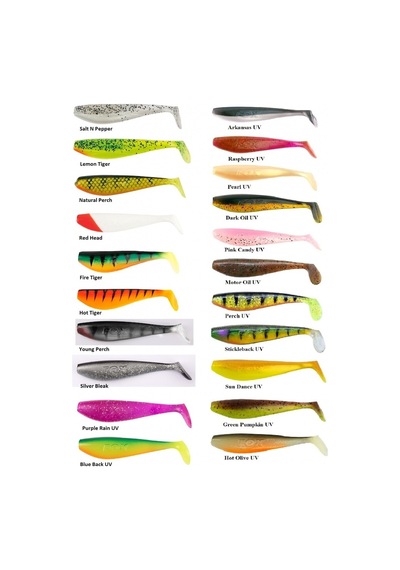 Fox Rage Zander Pro Bulk Shad 10 Cm Silikon Yem