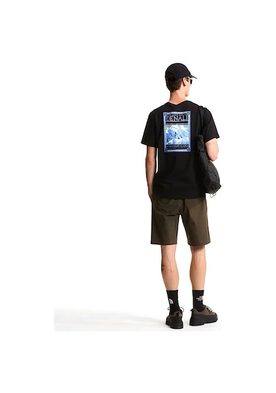 The North Face Regular Graphic Erkek Siyah Outdoor T-shirt Nf0a8guwjk31