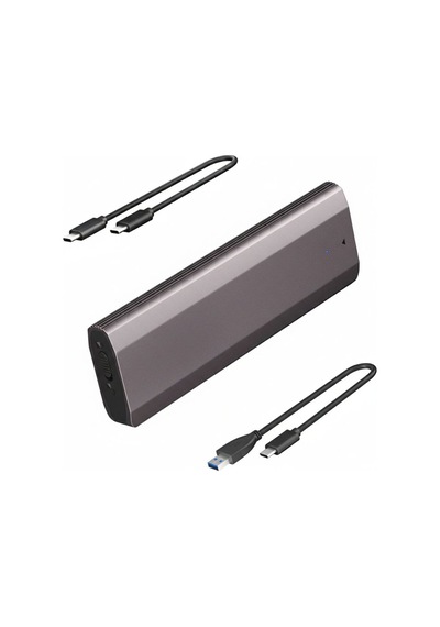 Sd4, M.2 Ssd Kutusu - Nvme/ngff Sata Destekli Usb 3.2 Gen2 10gbps Type-c Harici Disk Kabı