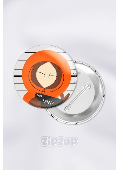 South Park Anime Animasyon Çanta Süsü Rozet İğneli Buton Rozet Seti 1 Adet Çok Renkli