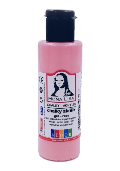 Mona Lisa Akrilik Boya Chalky 70 Ml Gül Sd170-04 Çok Renkli