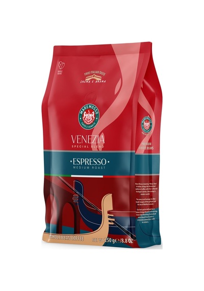 Espresso Venezia Blend 4x250 Gr. Çekirdek Veya Öğütülmüş Kahve Çekirdek Kahve