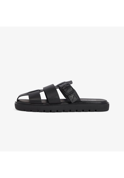 Calvin Klein Molded Erkek Siyah Sandalet-düz-ym0ym01220