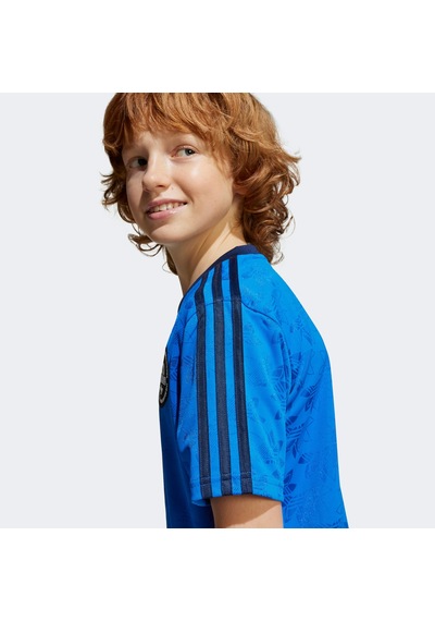 Adidas Soccer Çocuk Mavi T-shirt Jv7681 Mavi