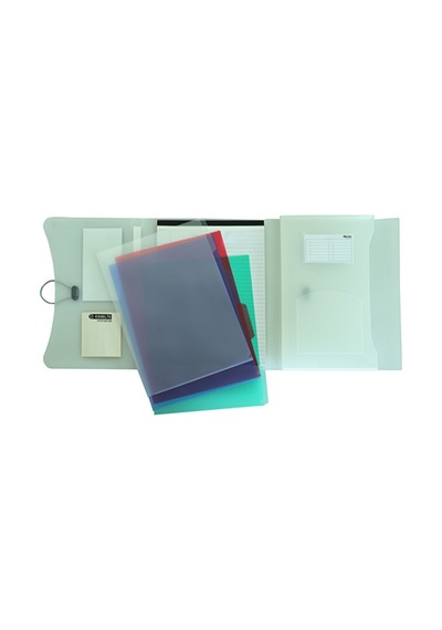 Esselte Mineral 49041 Pp Belge Kapağı 4 Bölmeli Şeffaf Dosya Seti