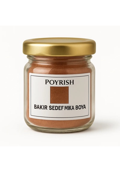 Bakır Sedef Mika Boya 10 Gr. Renksiz