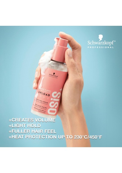 Schwarzkopf Osis+ Upload Bodifying Cream Hacim Veren Şekillendirici Saç Kremi 200 Ml Diğer