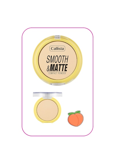 Callista Smooth Matte Compact Powder Mat Görünümlü Pudra 11