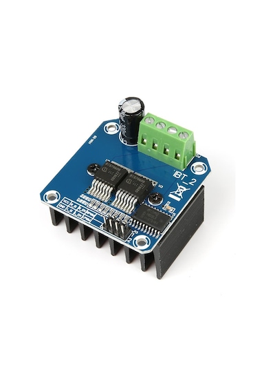 TLS Robotik BTS7960B 43 Amper Yüksek Güçlü Motor Sürücü Kartı