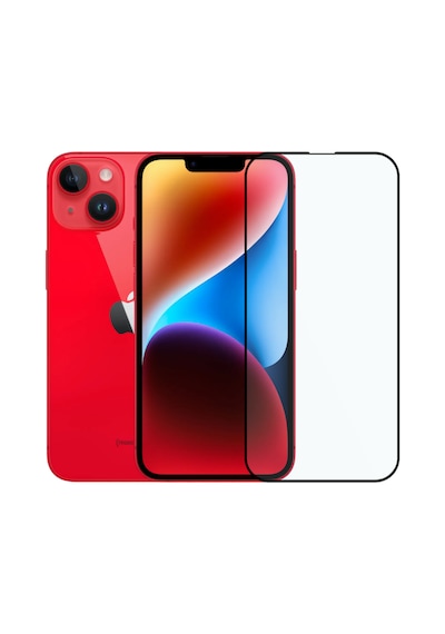 Safeus Tam Kaplayan Parmak İzi Bırakmayan Safir Ekran Koruyucu Cam , Apple Uyumlu iPhone 14 İle