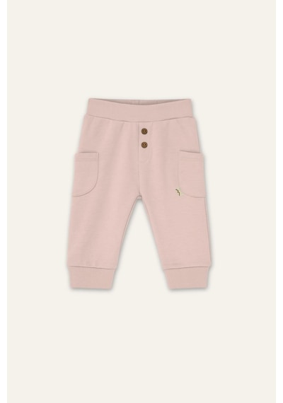 Mininio Unisex Bebek Organik İkili Takım - Pudra Pudra