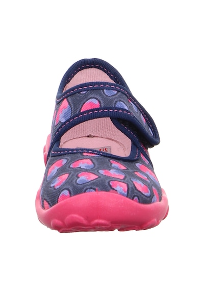 Superfit Bonny Kız Çocuk Ev Kreş Ayakkabısı - Lacivert Pembe Kalpli 800283-8800 Lacivert - Pembe Superfit Bonny Kız Çocuk Ev Kreş Ayakkabısı - Lacivert Pembe Kalpli 800283-8800 Lacivert - Pembe