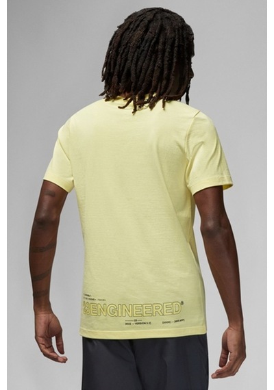 Nike Jordan 23 Engineered Erkek Sarı T-shirt