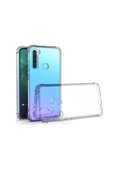 Xiaomi Redmi Note 8t Kılıf Zore Nitro Anti Shock Silikon Renksiz