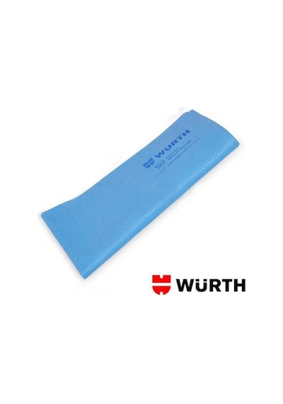 Würth Sentetik Güderi Bez - 40X40 Cm - Mavi - 170 Gr