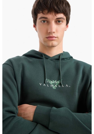 Defacto Vikings Valhalla Regular Fit Kapüşonlu Sweatshirt E9299ax25augn536 Yeşil-gn536 Defacto Vikings Valhalla Regular Fit Kapüşonlu Sweatshirt E9299ax25augn536 Yeşil-gn536