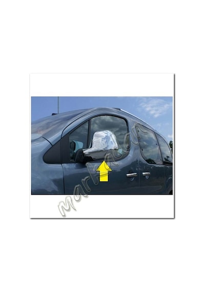 Db Chrome Peugeot Partner Tepee Krom Ayna Kapağı 2008 - 2011 2 Parç