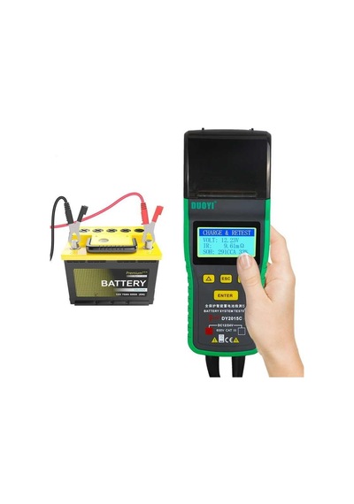 Duoyı Dy2015C Termal Yazıcılı Otomotiv Akü Sistemi Test Cihazı 24 N11.31