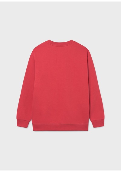 Mayoral Erkek Çocuk İki İplik Sweatshirt Kırmızı KIrmızı