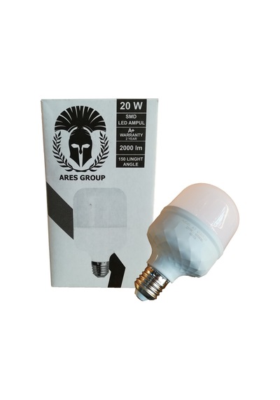 20W Torch Led Ampul Beyaz Işık