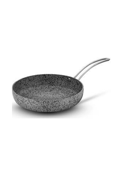 Brioni Stone-h 24 Cm Çizilmez Yanmaz Yapışmaz İndüksiyon Tava gri