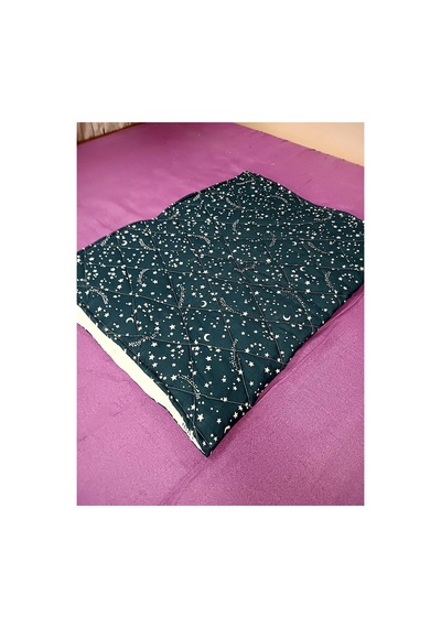 Müslin Bebek Battaniyesi %100 Pamuk 80x110 Cm Siyah