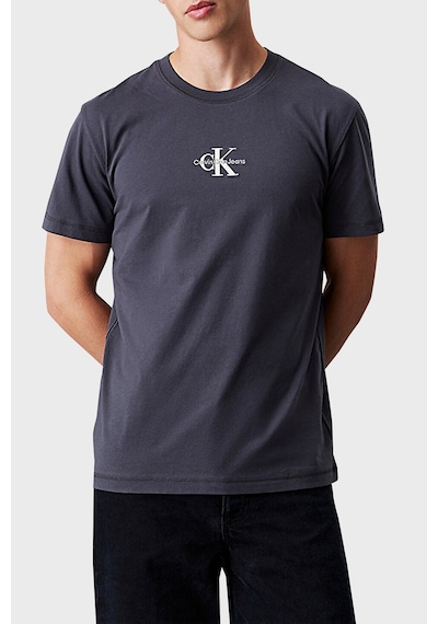 Calvin Klein Erkek T Shirt J30j325649 Ban Antrasit Antrasit