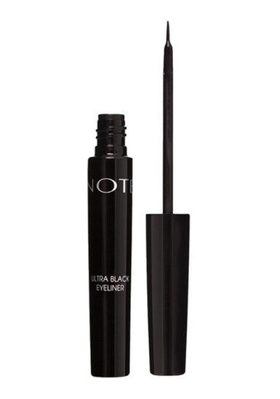 Note Ultra Black Kıl Fırça Uçlu Eyeliner Siyah