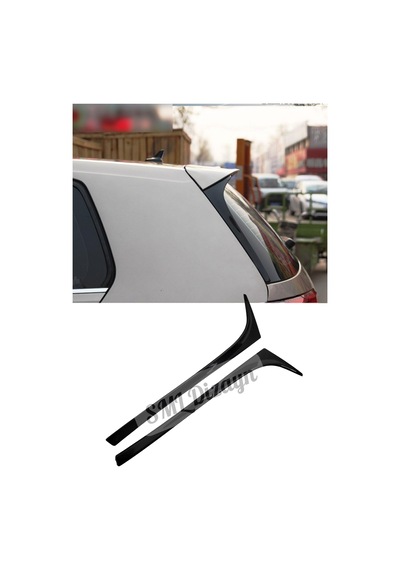 Volkswagen Golf 7-7.5 Spoiler Eki-flapı-çıtası-bıçağı 2012-2020