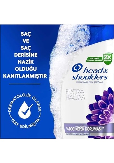 & Shoulders Ekstra Hacim Kepek Karşıtı 330 Ml Günlük Kullanım Şampuan