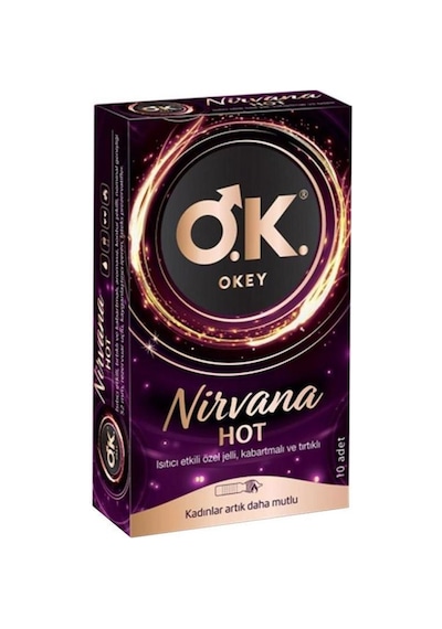 Okey Nirvana Hot Prezervatif 10'lu