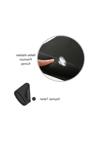 Ergonomik Bilek Destekli Mouse Pad, Kaymaz Tabanlı Tasarım