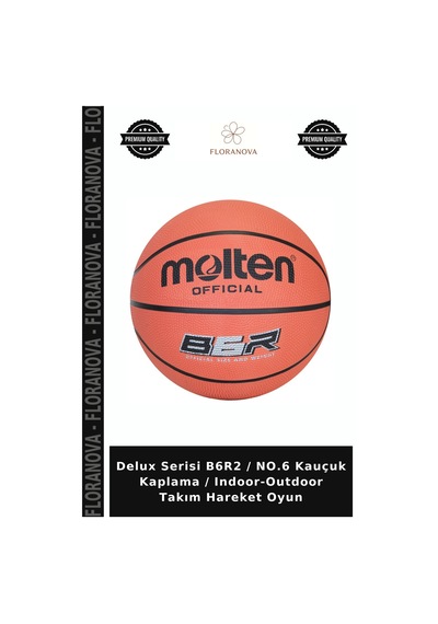 Delux Serisi B6r2 / No.6 Kauçuk Kaplama / Indoor-outdoor Takım Hareket Oyun