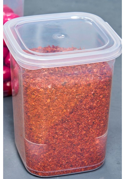 10 Adet 20 Parça Etiketli Kendinden Kapaklı Erzak Dondurucu Baharat Saklama Kabı Seti 1,15 Litre Pla Diğer