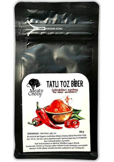 Meaty & Cheesy Toz Biber Tatlı 250 G