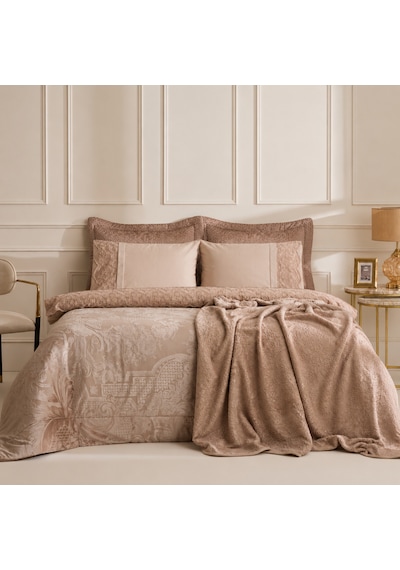 Karaca Home Valeria Best 8 Parça Çeyiz Seti Vizon