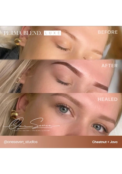 Perma Blend Luxe Chestnut Kalıcı Makyaj Kaş Pigmenti 15ml Diğer