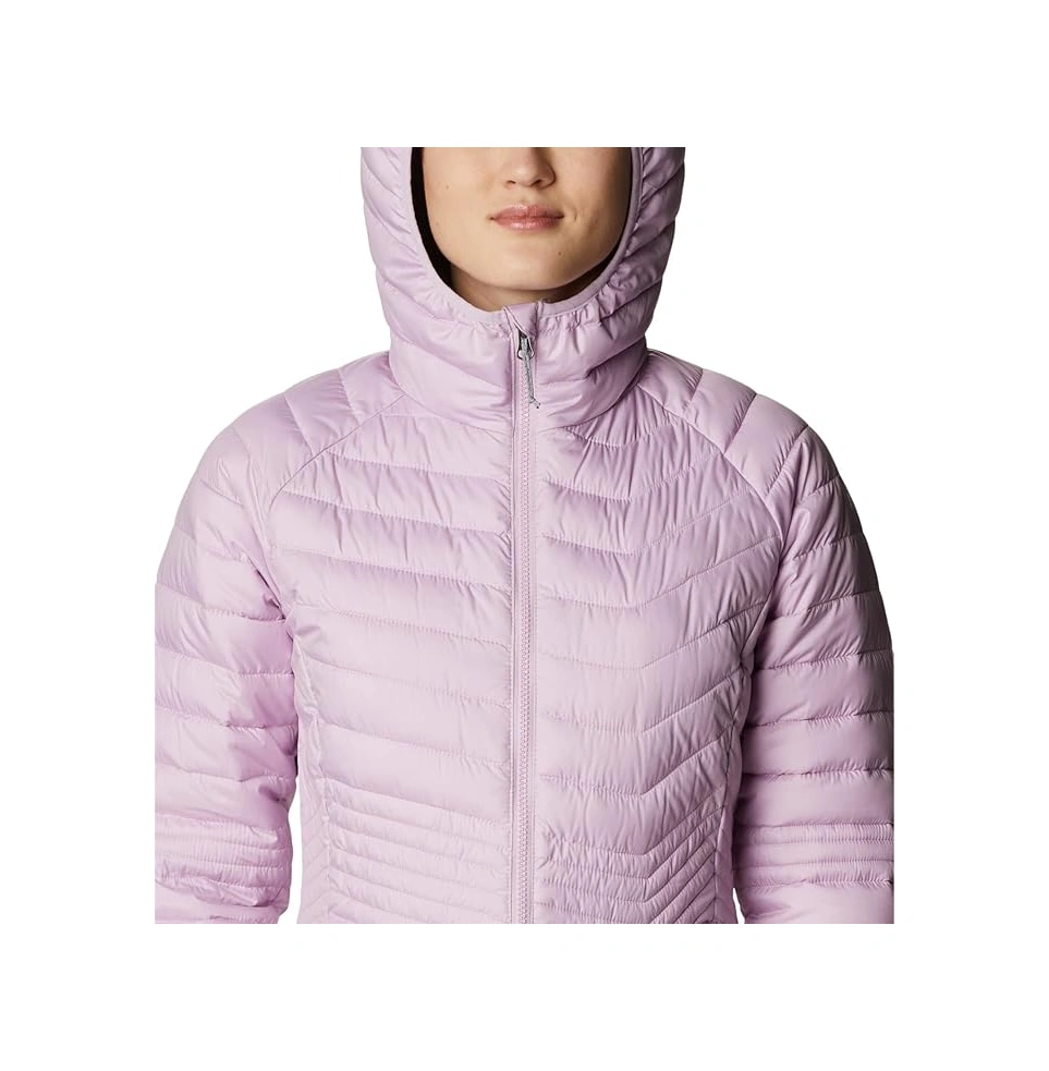 Columbia Powder Lite Mid Kadın Mont Lila