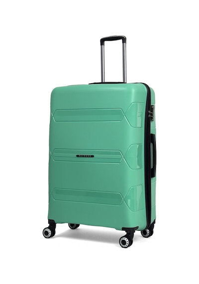 Reymond Luggage Lucas Polipropilen Kırılmaz Valiz, Büyük Boy Su Yeşili