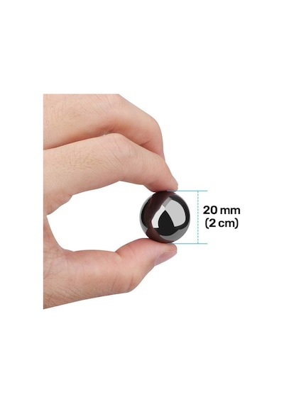Bilye Şeklinde Manyetik Stres Topu Ø20 Mm 5 Adet Küre Mıknatıs, Stres Giderici Ve Hobi Mıknatısı Ofis, Ev Ve Okul Kullanımı İçin Eğlenceli, Pratik Ve Yaratıcı Manyetik Oyuncak