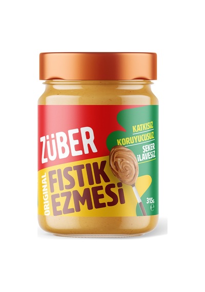 Züber Original Fıstık Ezmesi 315 G - 7 Adet Tarı