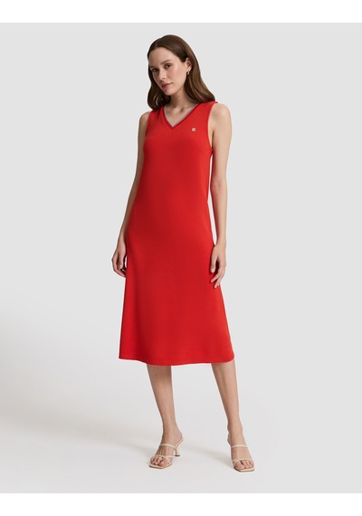 Pierre Cardin Kadın Kırmızı Elbise Örme 50324592-vr030