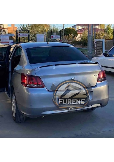 Peugeot 301 Bagaj Üstü Yarasa Spoiler Piano Black