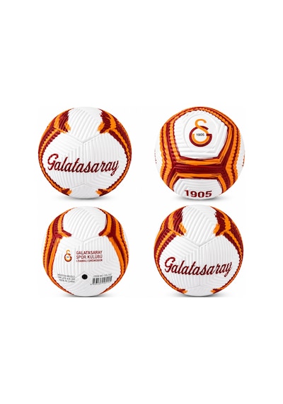 Galatasaray Lisanslı Futbol Topu No:5 Dikişli Taraftar Topu Antrenman Ve Maç Topu Beyaz