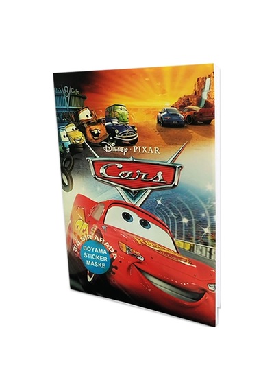Disney Cars Sticker- Boyama-maske Doğan