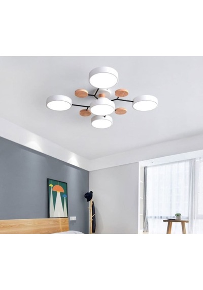 Simaavize Modern Ahşap Led Avize Simaavize Modern Ahşap Led Avize