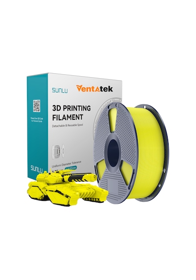 Sunlu Sarı Pla Filament - 1.75mm - 1 Kg Sarı
