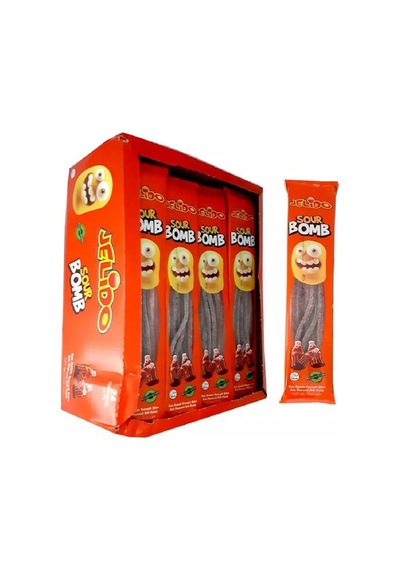 Jelido Sour Bomb 30 Gr Kola X24'lü Paket 10'li Paket