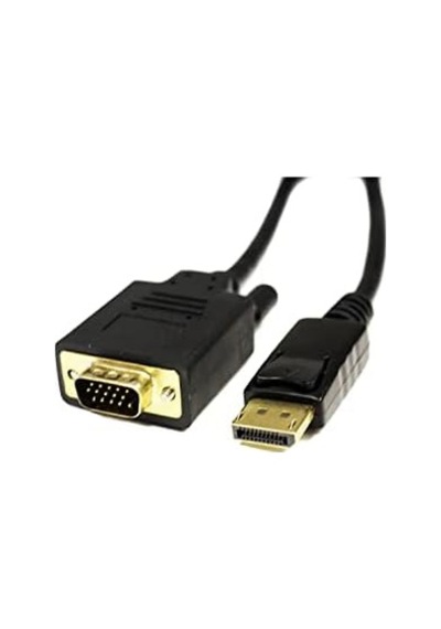 Platoon 1.8 Metre Display Port To Vga Display Vga Kablo Displayport Vga Kablo
